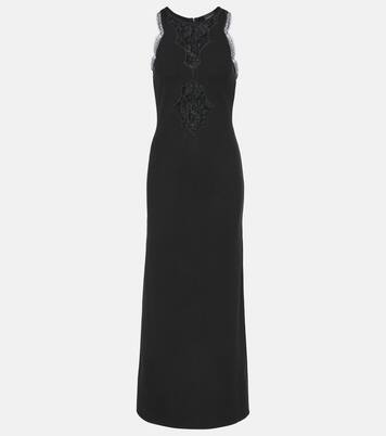 Lace-trimmed midi dress | Giambattista Valli
