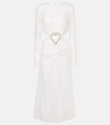 Bridal Midikleid mit Kristallen und Pailletten | Rotate