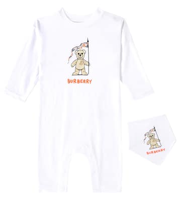 Set aus Spieler und Lätzchen | Burberry Kids