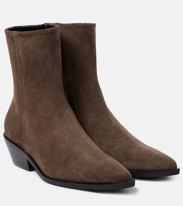 Hudson suede ankle boots | A.Emery