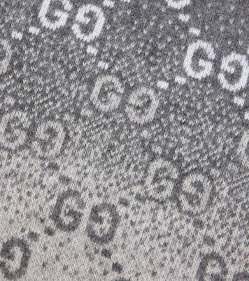 Wool jacquard dog sweater | Gucci