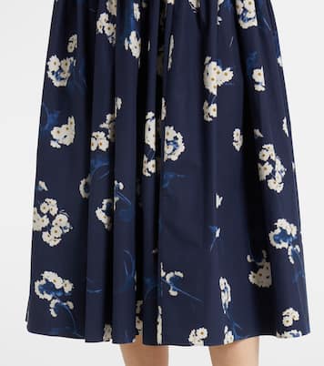 Midikleid aus Baumwolle | Erdem