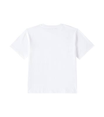 Logo cotton jersey T-shirt | Balmain Kids