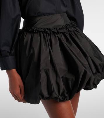 Gathered taffeta miniskirt | Simone Rocha
