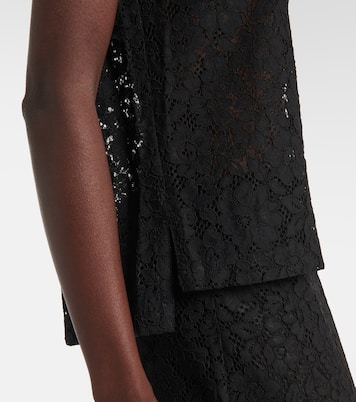 Kennedy floral lace polo shirt | Proenza Schouler