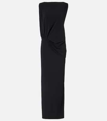 Peplo draped jersey maxi dress | Jacquemus