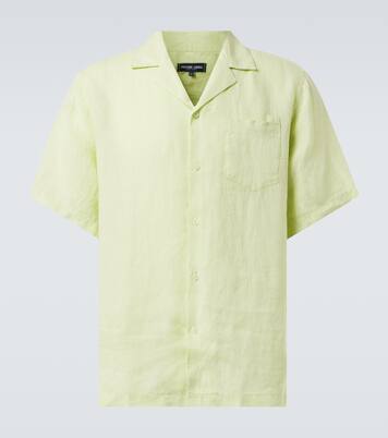 Camisa bowling Angelo de lino | Frescobol Carioca
