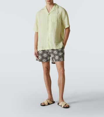 Camisa bowling Angelo de lino | Frescobol Carioca