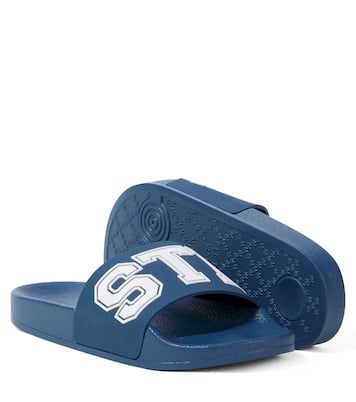 Faux leather slides | Stella McCartney Kids