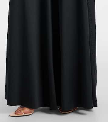 Gathered jersey open-back gown | Victoria Beckham