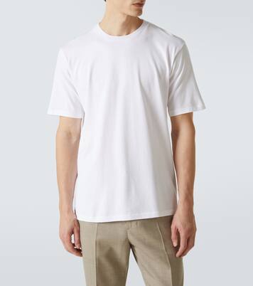 Cotton jersey T-shirt | Auralee