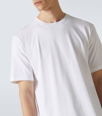 Cotton jersey T-shirt | Auralee