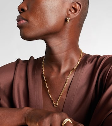 Boucles d’oreilles Pavillion en or 14 ct et topazes | Stone and Strand