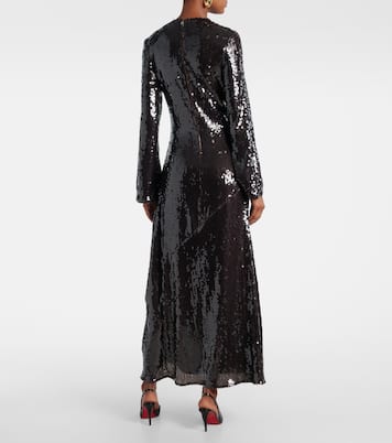 Robe longue à sequins | Rotate