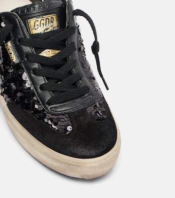 Sneakers Soul Star aus Leder mit Pailletten | Golden Goose