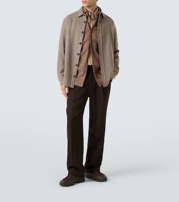 Cashmere and silk overshirt | Zegna