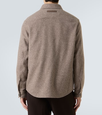 Cashmere and silk overshirt | Zegna