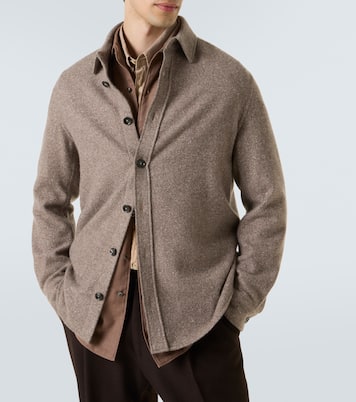 Cashmere and silk overshirt | Zegna