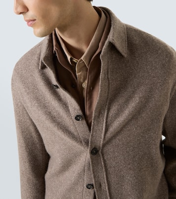 Cashmere and silk overshirt | Zegna