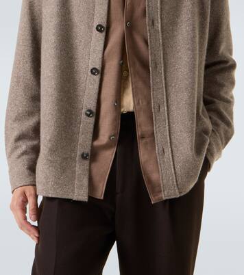 Cashmere and silk overshirt | Zegna