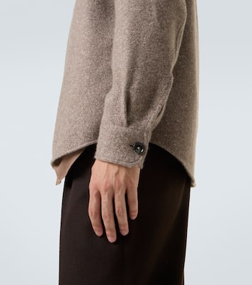 Cashmere and silk overshirt | Zegna
