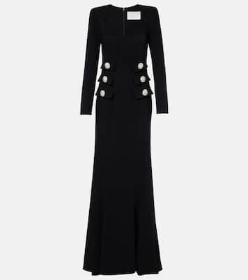 Robe mit Kristallen | Costarellos