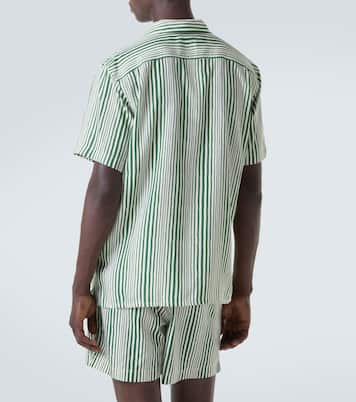 Hibbert striped bowling shirt | Orlebar Brown