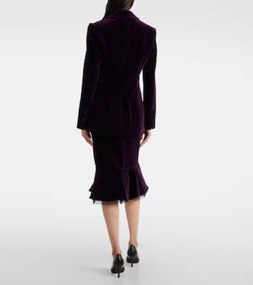 Cotton velvet blazer | Nina Ricci