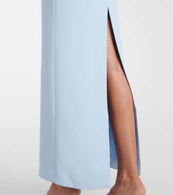 Maxikleid aus Crêpe | Self-Portrait