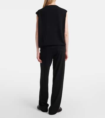 Pull sans manches N°423 Lord en cachemire mélangé | Extreme Cashmere