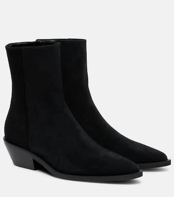 Hudson suede ankle boots | A.Emery