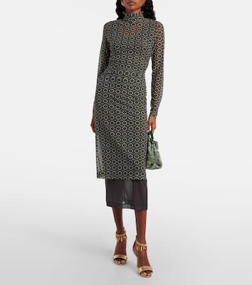 Verzierte Sandalen Nicusan 90 aus Metallic-Leder | Manolo Blahnik