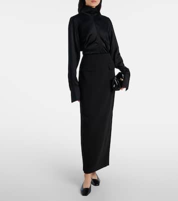 Top aus Satin | Toteme