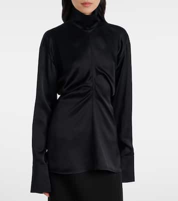 Top aus Satin | Toteme