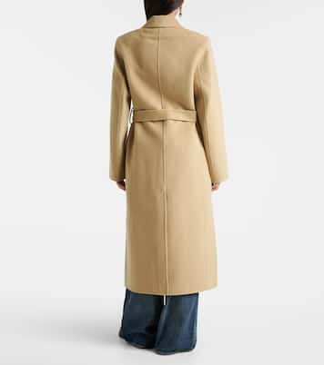 Wool and cashmere wrap coat | Acne Studios