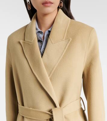 Wool and cashmere wrap coat | Acne Studios