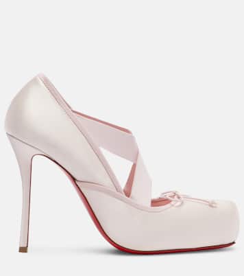 Salones Cassiastic 100 de crepé satén | Christian Louboutin