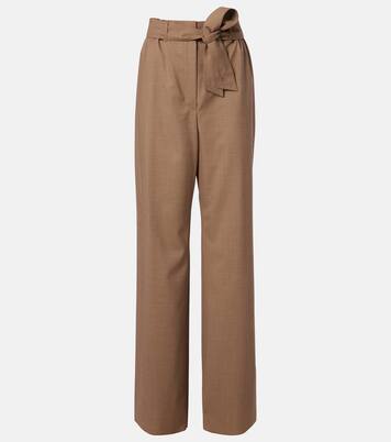 Pantalon droit Salpa en laine vierge | Max Mara