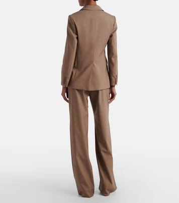 Pantalon droit Salpa en laine vierge | Max Mara