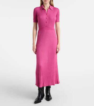Amor cashmere and silk midi dress | Gabriela Hearst