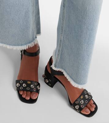 Sandalen Nellcôte 60 aus Leder | Valentino Garavani