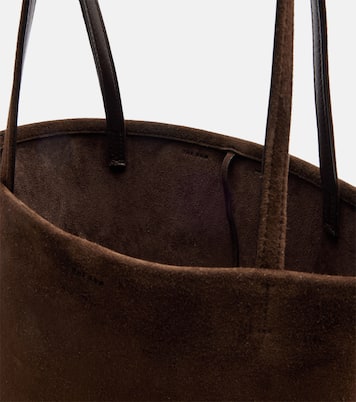 Park Edge Medium suede tote bag | The Row