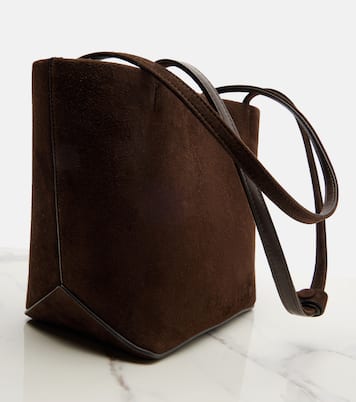 Park Edge Medium suede tote bag | The Row