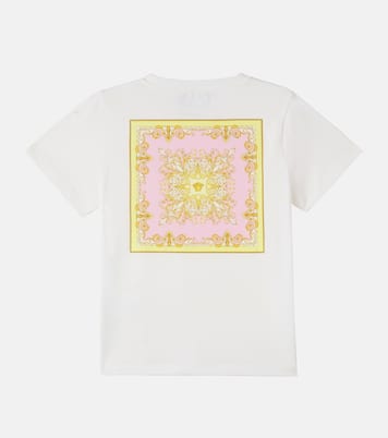 Barocco cotton jersey T-shirt | Versace Kids
