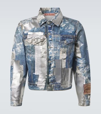 Veste imprimée en jean | Acne Studios