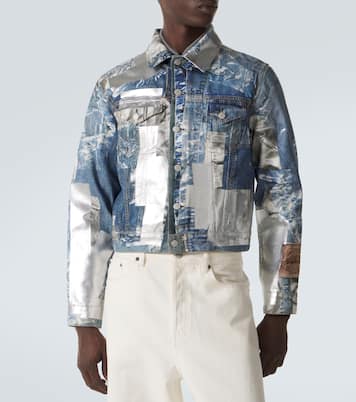 Veste imprimée en jean | Acne Studios
