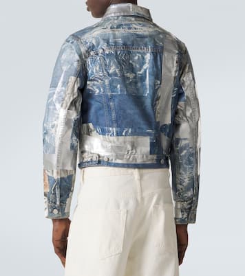 Veste imprimée en jean | Acne Studios