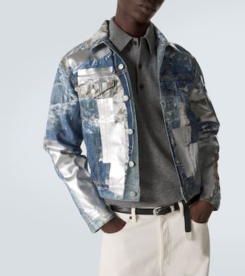 Veste imprimée en jean | Acne Studios