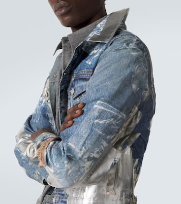 Veste imprimée en jean | Acne Studios