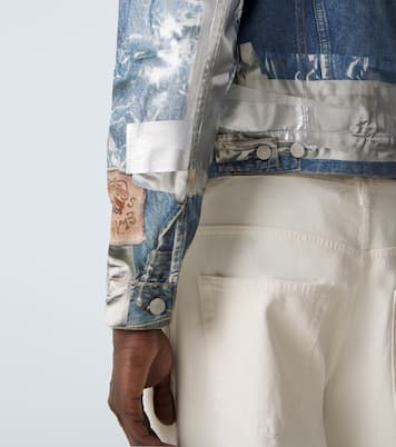 Veste imprimée en jean | Acne Studios